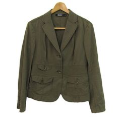 美品 ポロジーンズラルフローレン POLO JEANS テーラードジャケット 緑 