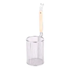 Asdays 湯切り てぼ パスタメジャー スパゲティ パスタ 業務用 パスタ茹で器 麺 ザル ラーメン テボ (直径12cm) [直径12cm]のサムネイル