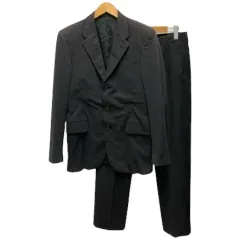 プラダ PRADA テーラードジャケット パンツ セットアップ シングル イタリア製 無地 46S 黒 ブラックのサムネイル