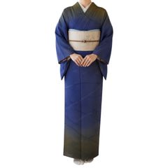 お買得】夏着物と帯セット 小紋 普段着 夏コーデ 絽 着丈149㎝ - メルカリ