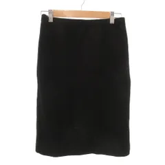 ミューズ MUSE 美品 ミニスカート ラップ風 38 黒 ブラック /YJ ■YHS9のサムネイル