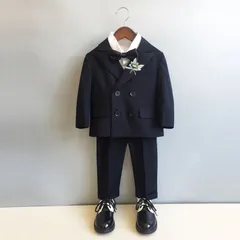 フォーマルスーツ 男の子 3点セット ジャケット+パンツ+ボウタイ 子供服 キッズ 入園式 入学式 卒業式 演出 冠婚葬祭