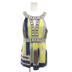 ビーシービージーマックスアズリア BCBGMAXAZRIA ノースリーブカットソー S マルチカラー 総柄 /GV ■YHS16のサムネイル
