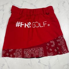 FR2 GOLF スカート 緑 ペイズリー柄 L プリーツ - メルカリ