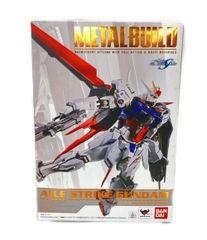 반다이 기동 전사 건담 SEED METAL BUILD 에일 스트라이크 건담 액션 피규어