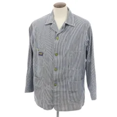 【中古】オシュコシュ OSHKOSH 60～70’S ストライプ カバーオール ネイビーxホワイト【サイズ表記なし（L位）】【メンズ】のサムネイル