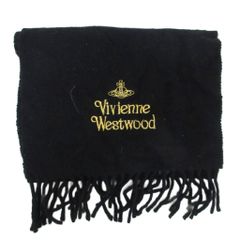 Vivienne Westwood ビッグオーブ リバーシブル ウールマフラー - メルカリ