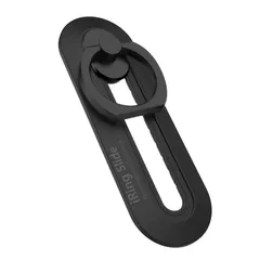 AAUXX iRing Slide アイリング スライド ワイヤレス充電 落下防止 スマートフォン タブレット (Matte Black)