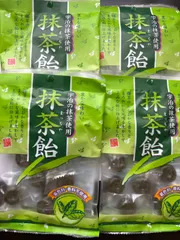 秋山製菓 80g×4袋 宇治抹茶 抹茶キャンディのサムネイル