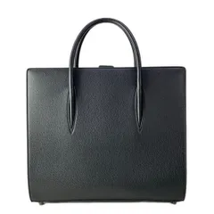 CHRISTIAN LOUBOUTIN(クリスチャンルブタン) トートバッグ パロマ ラージ 黒×レッド スタッズ レザーのサムネイル