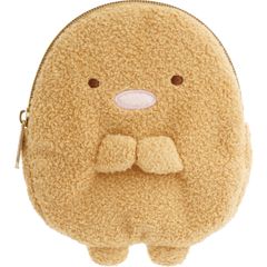 신품 CK71203 스미코구라시 봉제인형 코인 케이스 돈까스