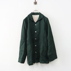 2023年　パラスパレス　リネン100　ボトル襟ジャケット　比翼　羽織り　日本製 美品✨25SS Pallas Palace リネン100% ジャケット サイズ3 - メルカリ
