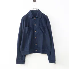 美品 45R 45rpm フォーティファイブアール インディゴ天竺のGジャン 1＼ネイビー ジャケット シャツ【2400015017464】のサムネイル