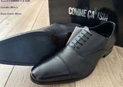 未使用品】 COMME CA MEN ストレートチップシューズ 27 極美品 - メルカリ