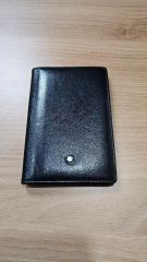 MONTBLANC マネークリップ ブラック レザー - メルカリ