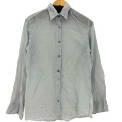 DRIES VAN NOTEN 長袖 シアーブラウス ブラック DRIES VAN NOTEN 長袖 シアーブラウス ブラック - メルカリ