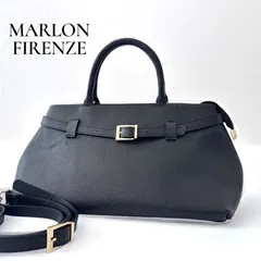 ジャーナルスタンダードレリューム JOURNAL STANDARD relume 別注 MARLON FIRENZE 2WAY レザートートバッグ 黒 2026年モデル 6JU010のサムネイル