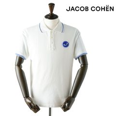 新品 JACOB COHEN ポロシャツ ホワイトM - メルカリ