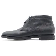 JOHN LOBB (ジョンロブ) HEYWOOD ヘイウッド レザーチャッカブーツ シューズ 革靴 ブラック 10 1/2のサムネイル