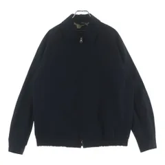 COMME des GARCONS HOMME (コムデギャルソンオム) 22AW AD2022 コットンナイロンウェザー 裏地カモ柄 ダブルジップアップブルゾン ブラック HJ-J010のサムネイル