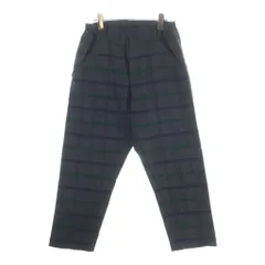 COMME des GARCONS HOMME DEUX (コムデギャルソン オムドゥ) 23AW AD2023 ウールリネン チェック柄 スラックスパンツ グレー DL-P041のサムネイル