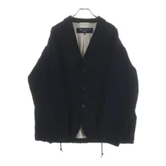 COMME des GARCONS HOMME (コムデギャルソンオム) 23AW AD2023 ウールサージ製品縮絨ジャケット ブラック HL-J024のサムネイル