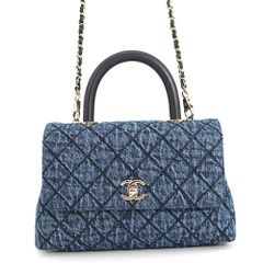 ✨COACH✨ デニム キルティング26 ショルダーバッグCR704 新品 - メルカリ