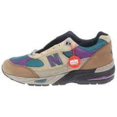 New Balance (ニューバランス) ×PALACE M991PAL TAUPE パレス トープ スエード キャンバス ローカットスニーカー マルチカラー US11/29cmのサムネイル