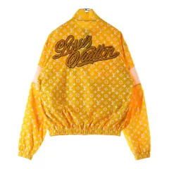 LOUIS VUITTON (ルイヴィトン) 24AW MONOGRAM PRINT TECHNICAL TRACK JACKET モノグラムプリントテクニカルトラックブルゾン ナイロンジャケット イエロー/ホワイト RM242M MJW HRB83Wのサムネイル