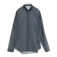 Dior HOMME (ディオールオム) 11AW カラー切替 長袖比翼シャツ グレー 133C549Z1844のサムネイル