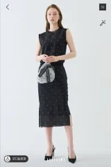 24 ランバンコレクション グリッター シー クエン ドット バッグのサムネイル