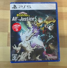 [#22]신품 미개봉품 PS5 나의 히어로 아카데미아 All's Justice