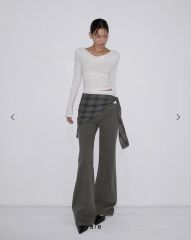 yonfa ヨンファ　キックフレアクロップドパンツ yonfa ヨンファ キックフレアクロップドパンツ - メルカリ