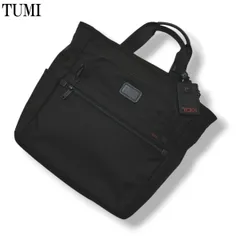 【美品】 トゥミ TUMI 26198DH Tall Tote トール トートバッグ バリスティックナイロン ビジネス 普段使い トラベル 鞄 ブリーフケース ブラック メンズのサムネイル