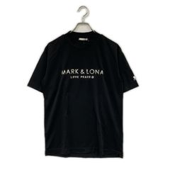 新品未使用タグ付】MARK&LONA マーク＆ロナ モックネック 半袖 黒48