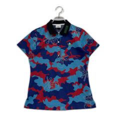 Russeluno ポロシャツ スカル柄 ゴルフウェア 希少品 - メルカリ