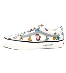 アンダーカバー UNDERCOVER × オーティーダブリュー バイ ヴァンズ OTW by Vans 【 Josep Baque UC2E9F02 】 オールド スクール 36 総柄 プリント ローカット スニーカー　50922のサムネイル