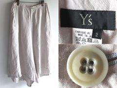 Y's ワイズ リネン100% アシンメトリー スカート ベージュ - メルカリ