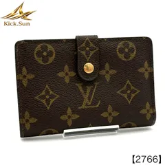 LOUIS VUITTON ルイヴィトン モノグラム ポルトモネビエヴィエノワ がま口財布 二つ折り財布 ミニ財布 コンパクトウォレット ブラウン 茶 ゴールド金具 メンズ レディース ユニセックス M61663 定番 人気 廃盤  2766のサムネイル