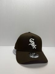 海外限定】 ホワイトソックス 9FIFTY A-Frame チェック柄 黒 ① - メルカリ