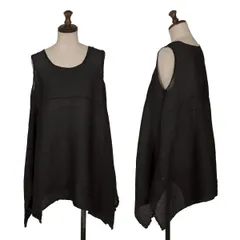 イッセイミヤケミーISSEY MIYAKE me 染め横クレーププリーツフレアチュニック 黒Fのサムネイル