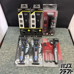 ◎【未使用品／6個セット】 ロゼンスター B+GEAR 電動ボディシェーバー 電動ヒゲトリマー クルーミング 美容家電 まとめ品【新古品】のサムネイル