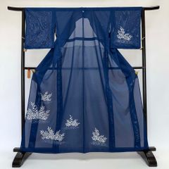 S寸 夏物 駒絽3本絽 本加工染 附下げ・訪問着（正絹）仕立上り