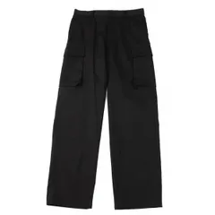 ジャンポールゴルチエ クラシックJean Paul GAULTIER CLASSIQUE ポリナイロンストレッチカーゴパンツ 黒48のサムネイル