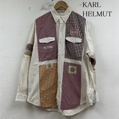 カールヘルム パッチワーク 長袖 シャツ ギンガムチェック ピンクハウス メンズ 表記無し ISItems【USED】【古着】【中古】50161173のサムネイル