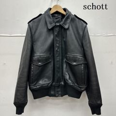② SCHOTT ◇革ジャン 二本線 ninjaハーレーgpzショベル バイク - メルカリ