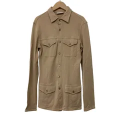 PRADA/プラダ/ダブルポケット/コットン/シャツ/レディース/サイズ39/長袖/ベージュ/RS1625のサムネイル