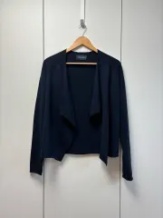 ZADIG&VOLTAIRE ザディグ・エ・ヴォルテール ネイビー ウール 100% ニット カーディガンのサムネイル