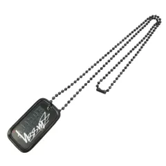 STUSSY ステューシー NINETEEN EIGHTY ストックロゴ ドッグタグ ネックレス ブラック系【中古】のサムネイル