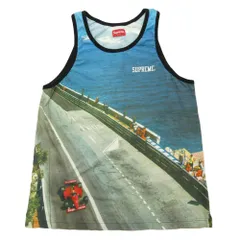 Supreme シュプリーム 14SS Grand Prix Tank Top グランプリ タンク トップ フォトプリント 総柄  タンクトップ マルチカラー系 サイズ表記無し【中古】のサムネイル
